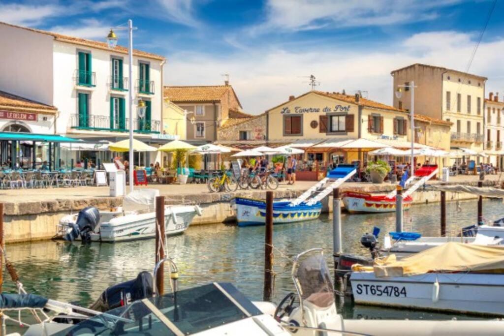 Maison De Village Dans Le Centre Du Vieux Quartier Marseillan  Exteriér fotografie